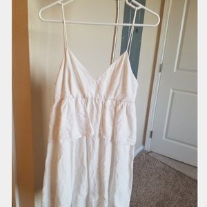 White Mango ruffle dress